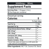 Tincture - Wellness - CBD + CBG Oil - 2000mg CBD - EROS NECTAR